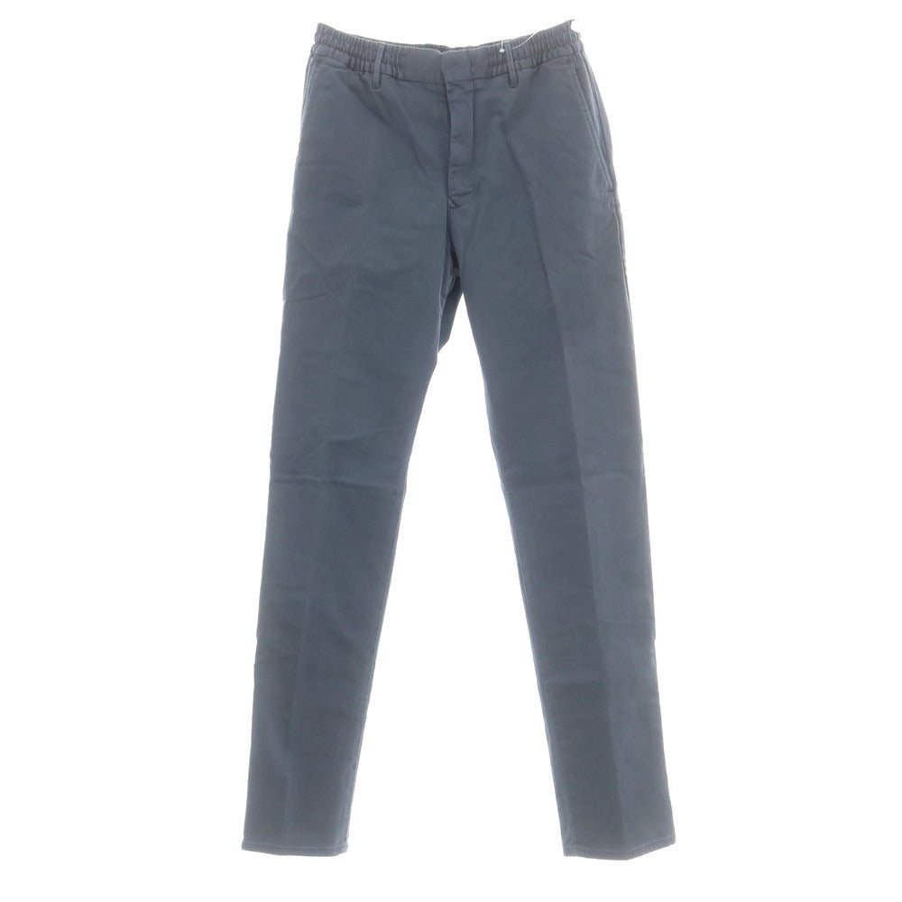 【新品アウトレット】インコテックス スラックス INCOTEX SLACKS ストレッチコットン イージースラックスパンツ グレイッシュネイビー【 30 】【 状態ランクN- 】【 メンズ 】