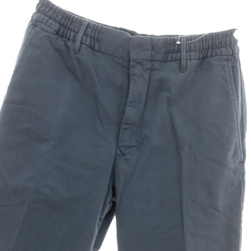 【新品アウトレット】インコテックス スラックス INCOTEX SLACKS ストレッチコットン イージースラックスパンツ グレイッシュネイビー【 30 】【 状態ランクN- 】【 メンズ 】