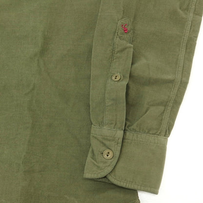 【新品】グランシャツ Glanshirt コーデュロイ カジュアルシャツ オリーブ【 41 】【 状態ランクN 】【 メンズ 】