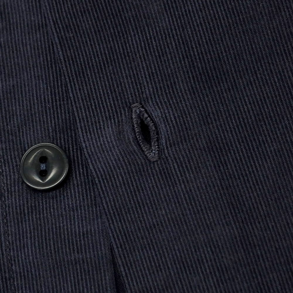 【新品】グランシャツ Glanshirt コーデュロイ カジュアルシャツ ネイビー【 40 】【 状態ランクN 】【 メンズ 】