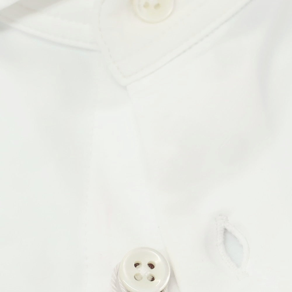 【新品アウトレット】グランシャツ Glanshirt ストレッチナイロン カジュアルシャツ ホワイト【 40 】【 状態ランクN- 】【 メンズ 】