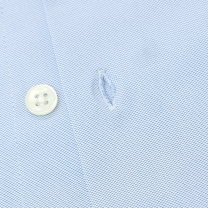 【新品】グランシャツ Glanshirt ストレッチナイロン カジュアルシャツ ライトブルー【 39 】【 状態ランクN 】【 メンズ 】