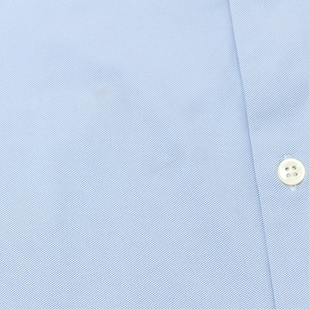 【新品アウトレット】グランシャツ Glanshirt ストレッチナイロン カジュアルシャツ ライトブルー【 39 】【 状態ランクN- 】【 メンズ 】