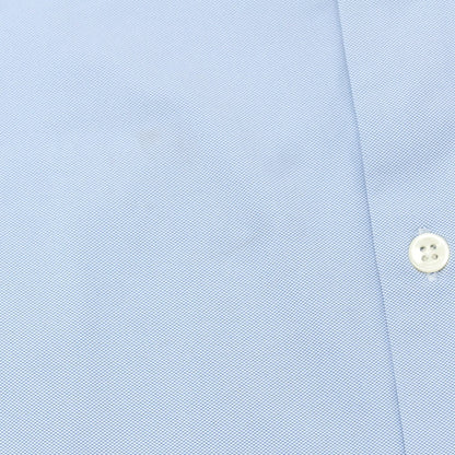 【新品アウトレット】グランシャツ Glanshirt ストレッチナイロン カジュアルシャツ ライトブルー【 39 】【 状態ランクN- 】【 メンズ 】