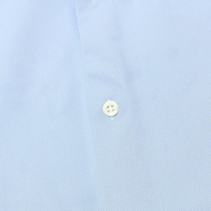 【新品アウトレット】グランシャツ Glanshirt ストレッチナイロン カジュアルシャツ ライトブルー【 40 】【 状態ランクN- 】【 メンズ 】