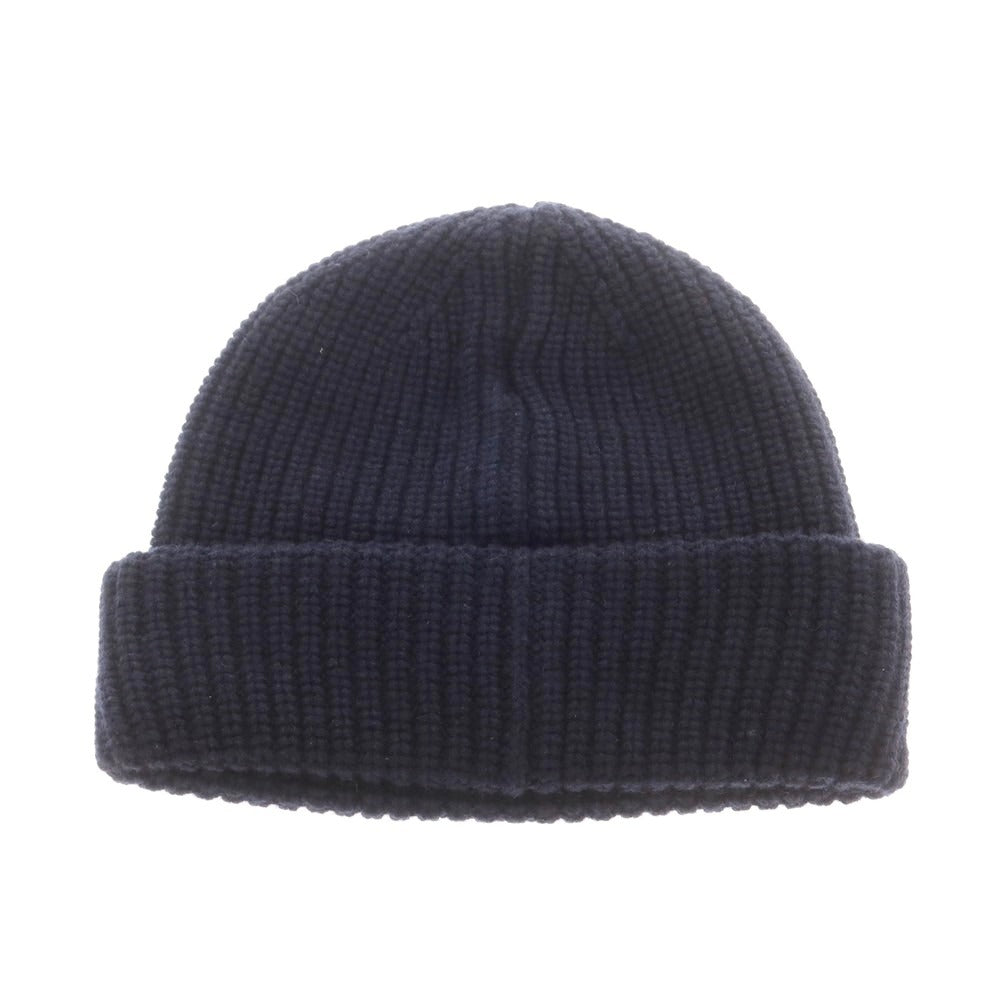 【新品】ザノーネ ZANONE ミドルゲージカシミヤ ニットキャップ 帽子 ダークネイビー【 UNI 】【 状態ランクN 】【 メンズ 】