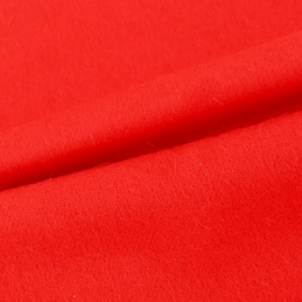 【新品】ドレイクス DRAKES ウールアンゴラ マフラー レッド【 状態ランクN 】【 メンズ 】