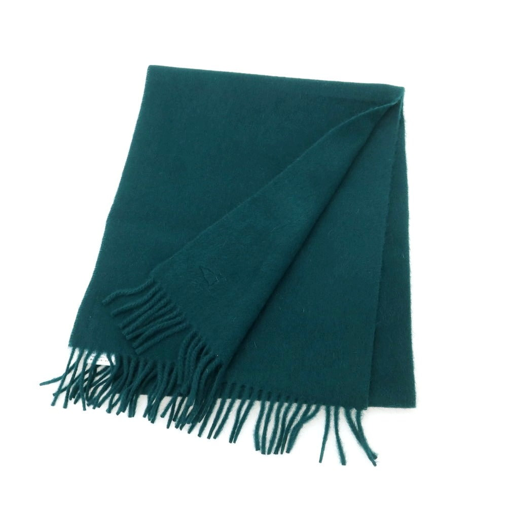 【新品】ドレイクス DRAKES ウールアンゴラ マフラー グリーン【 状態ランクN 】【 メンズ 】