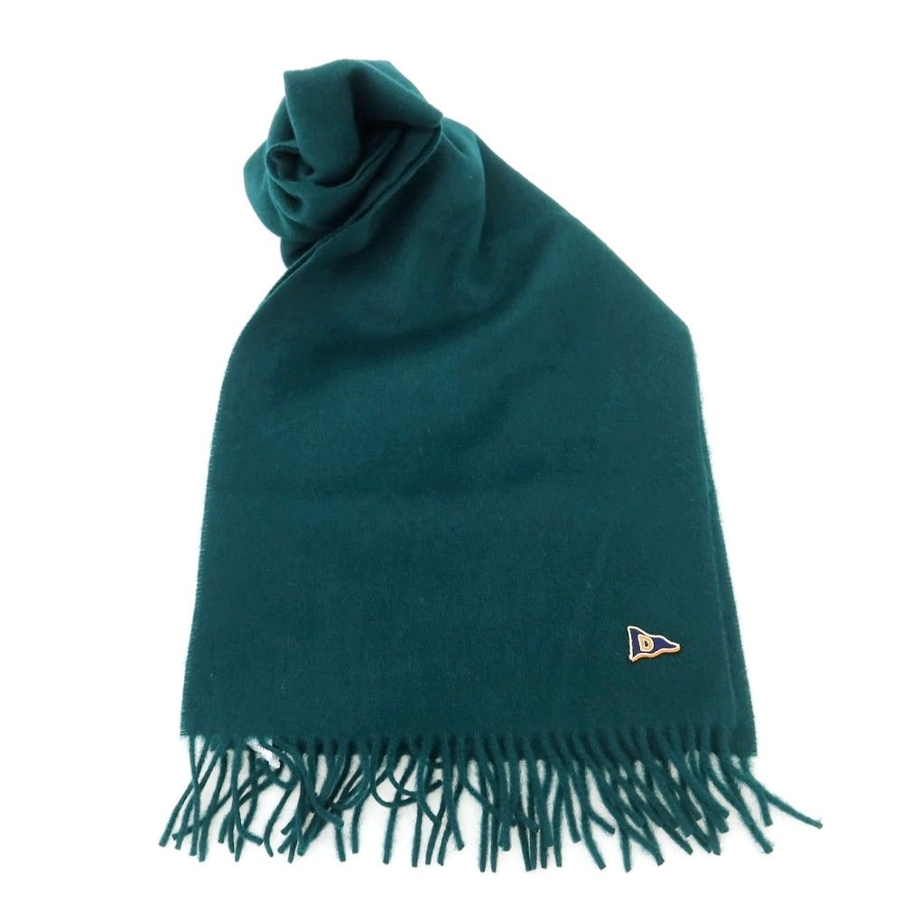 【新品】ドレイクス DRAKES ウールアンゴラ マフラー グリーン【 状態ランクN 】【 メンズ 】