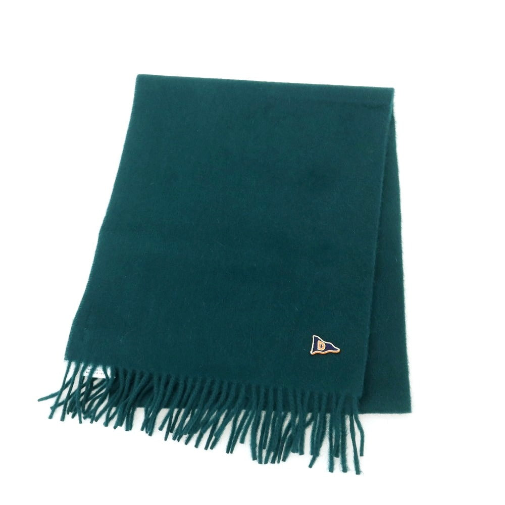 【新品】ドレイクス DRAKES ウールアンゴラ マフラー グリーン【 状態ランクN 】【 メンズ 】