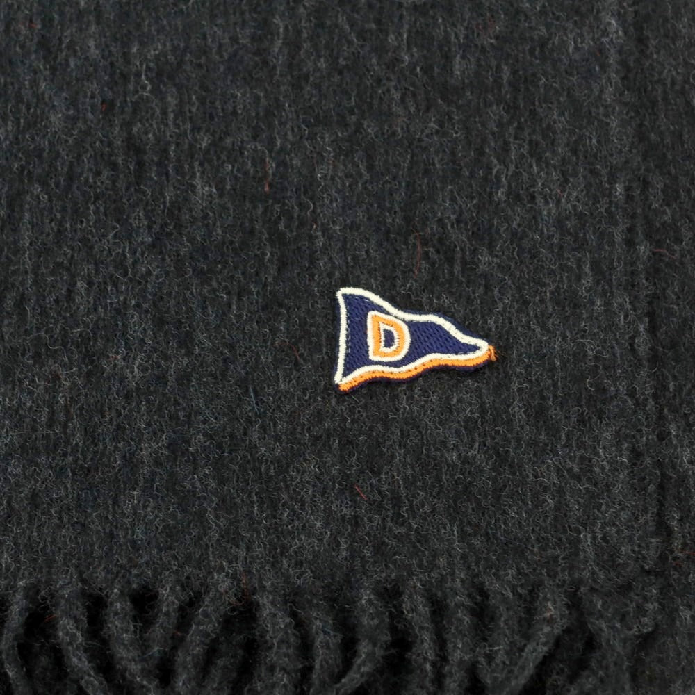 【新品】ドレイクス DRAKES ウールアンゴラ マフラー チャコールグレー【 状態ランクN 】【 メンズ 】