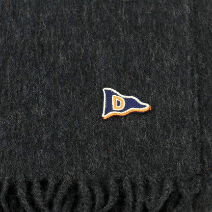 【新品】ドレイクス DRAKES ウールアンゴラ マフラー チャコールグレー【 状態ランクN 】【 メンズ 】