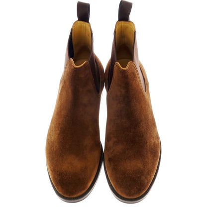 【新品】オフィチーナスローウェア OFFICINA SLOWEAR スエード サイドゴアブーツ ブラウン【 43 】【 状態ランクN 】【 メンズ 】