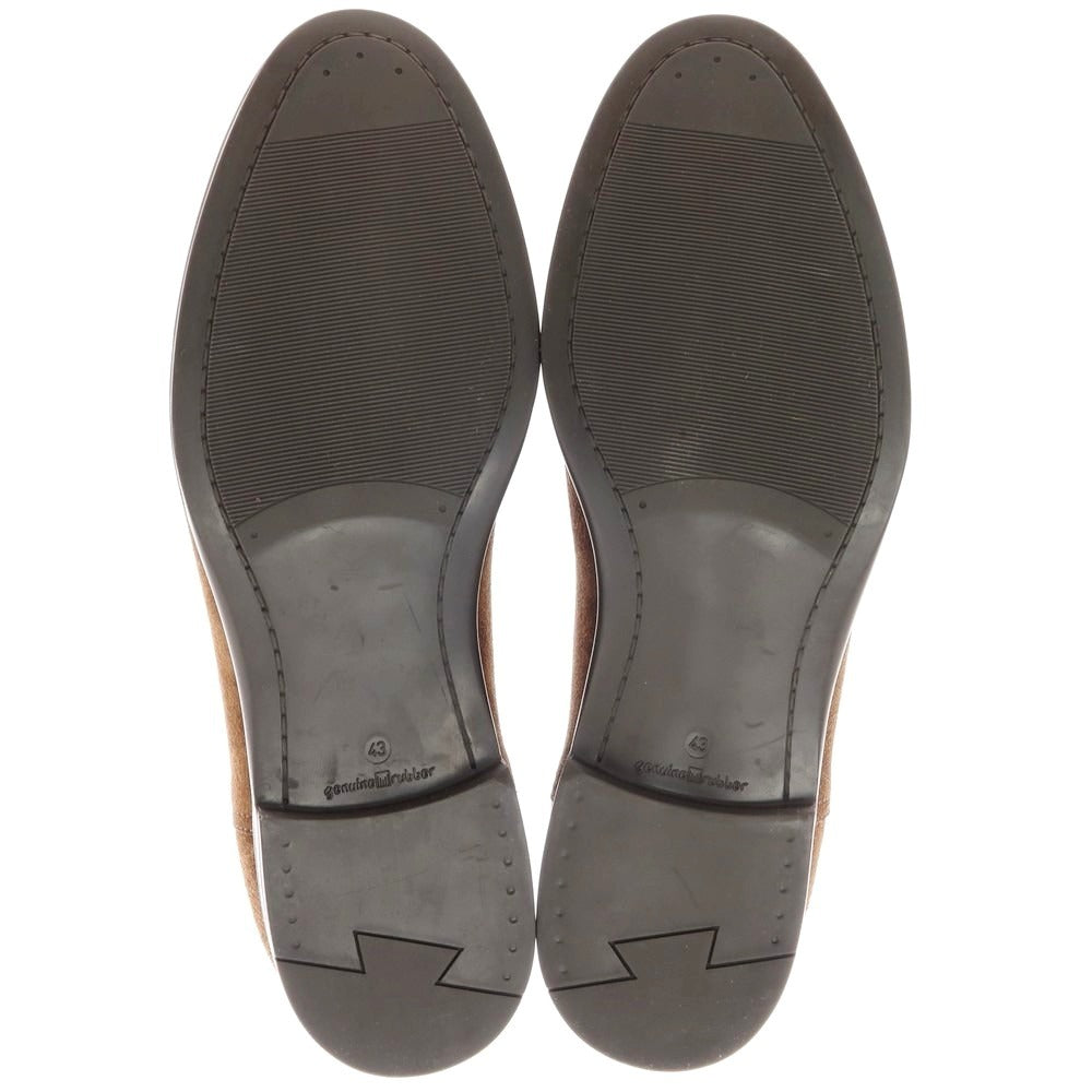 【新品】オフィチーナスローウェア OFFICINA SLOWEAR スエード サイドゴアブーツ ブラウン【 43 】【 状態ランクN 】【 メンズ 】