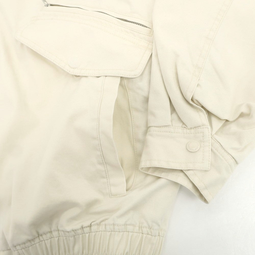 【中古】シュプリーム Supreme 2024年秋冬 Leather Collar Utility Jacket 中綿ブルゾン ストーン【 L 】【 状態ランクA 】【 メンズ 】