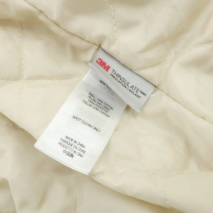 【中古】シュプリーム Supreme 2024年秋冬 Leather Collar Utility Jacket 中綿ブルゾン ストーン【 L 】【 状態ランクA 】【 メンズ 】