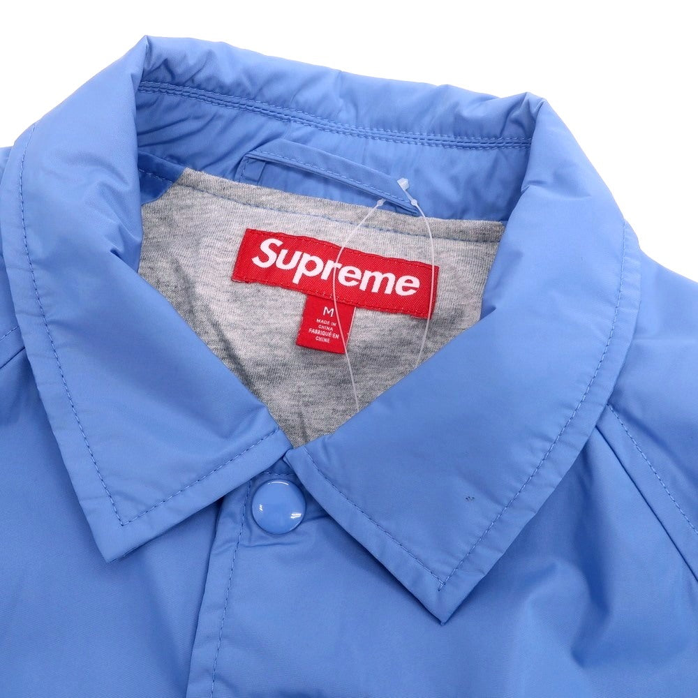 【中古】シュプリーム Supreme 2025年秋冬 Old English Arc Coaches Jacket コーチジャケット ライトブルー【 M 】【 状態ランクB 】【 メンズ 】