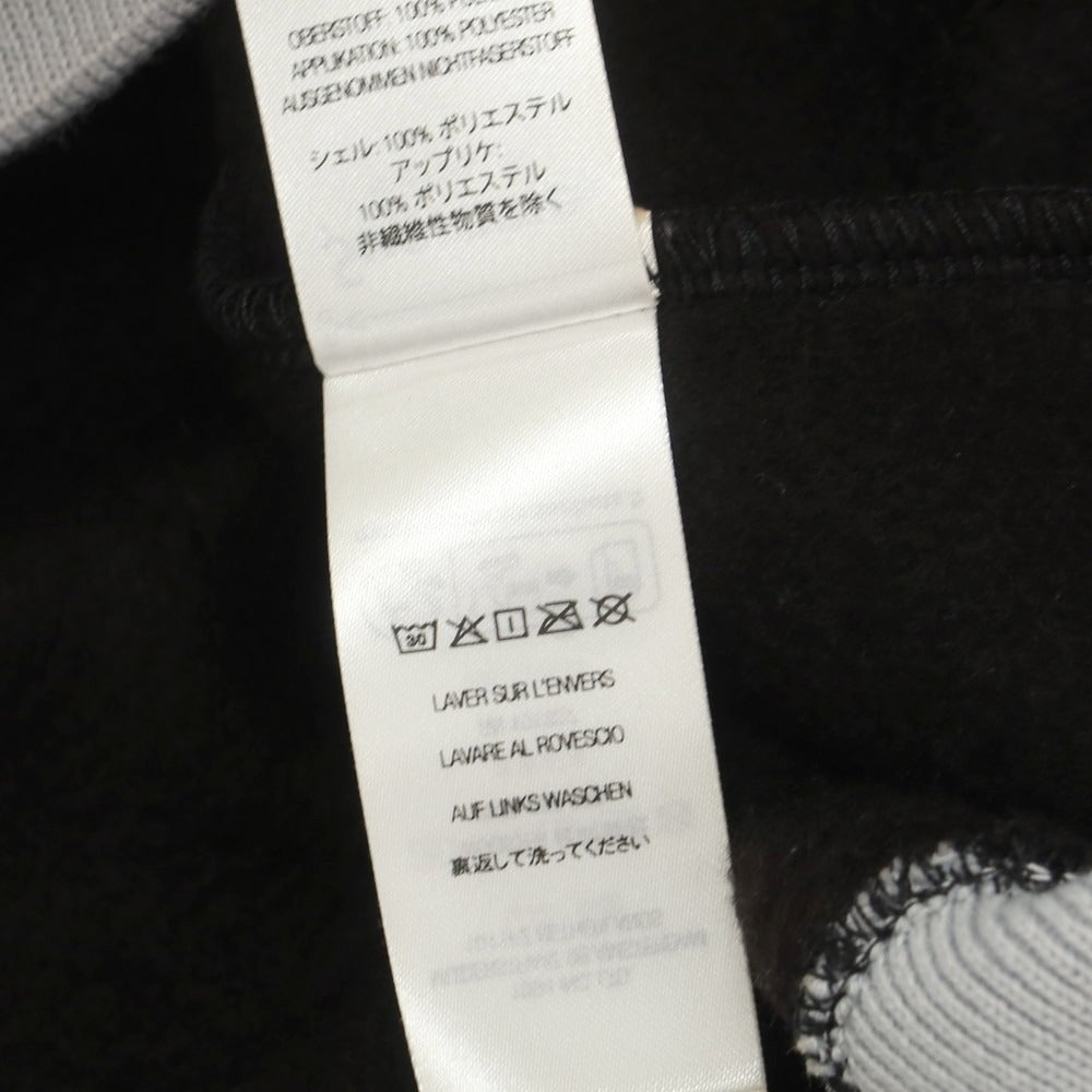 【中古】シュプリーム Supreme 2024年春夏 Football Zip Up Hooded Sweatshirt ポリエステル パーカー ブラックxグレー【 L 】【 状態ランクB 】【 メンズ 】