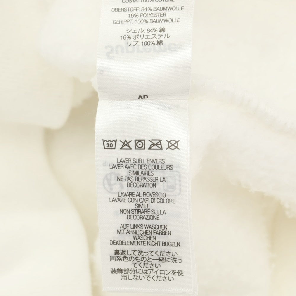 【中古】シュプリーム Supreme × Number (N)ine 2025年秋冬 Hooded Sweatshirt パーカー ホワイト【 L 】【 状態ランクB 】【 メンズ 】