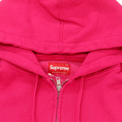 【中古】シュプリーム Supreme 2025年秋冬 Small Box Zip Up Hooded Sweatshirt パーカー ショッキングピンク【 L 】【 状態ランクB 】【 メンズ 】