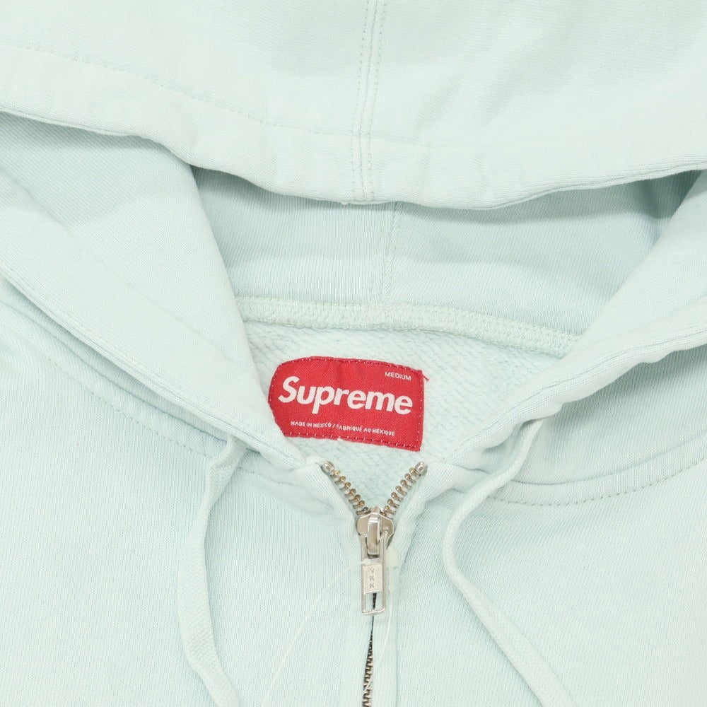 【中古】シュプリーム Supreme 2025年秋冬 Small Box Zip Up Hooded Sweatshirt パーカー ペールブルー【 M 】【 状態ランクB 】【 メンズ 】