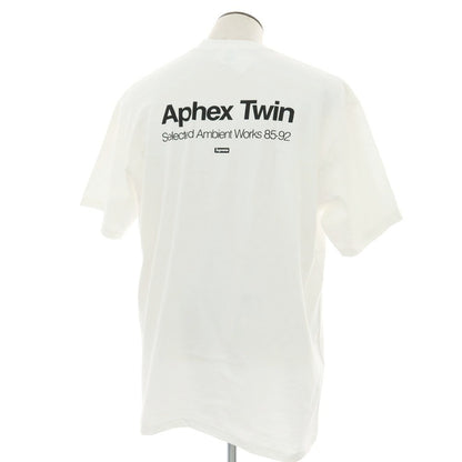 【中古】シュプリーム Supreme 2025年春夏 Aphex Twin Ambient Works Tee コットン 半袖Ｔシャツ ホワイト【 XL 】【 状態ランクA 】【 メンズ 】