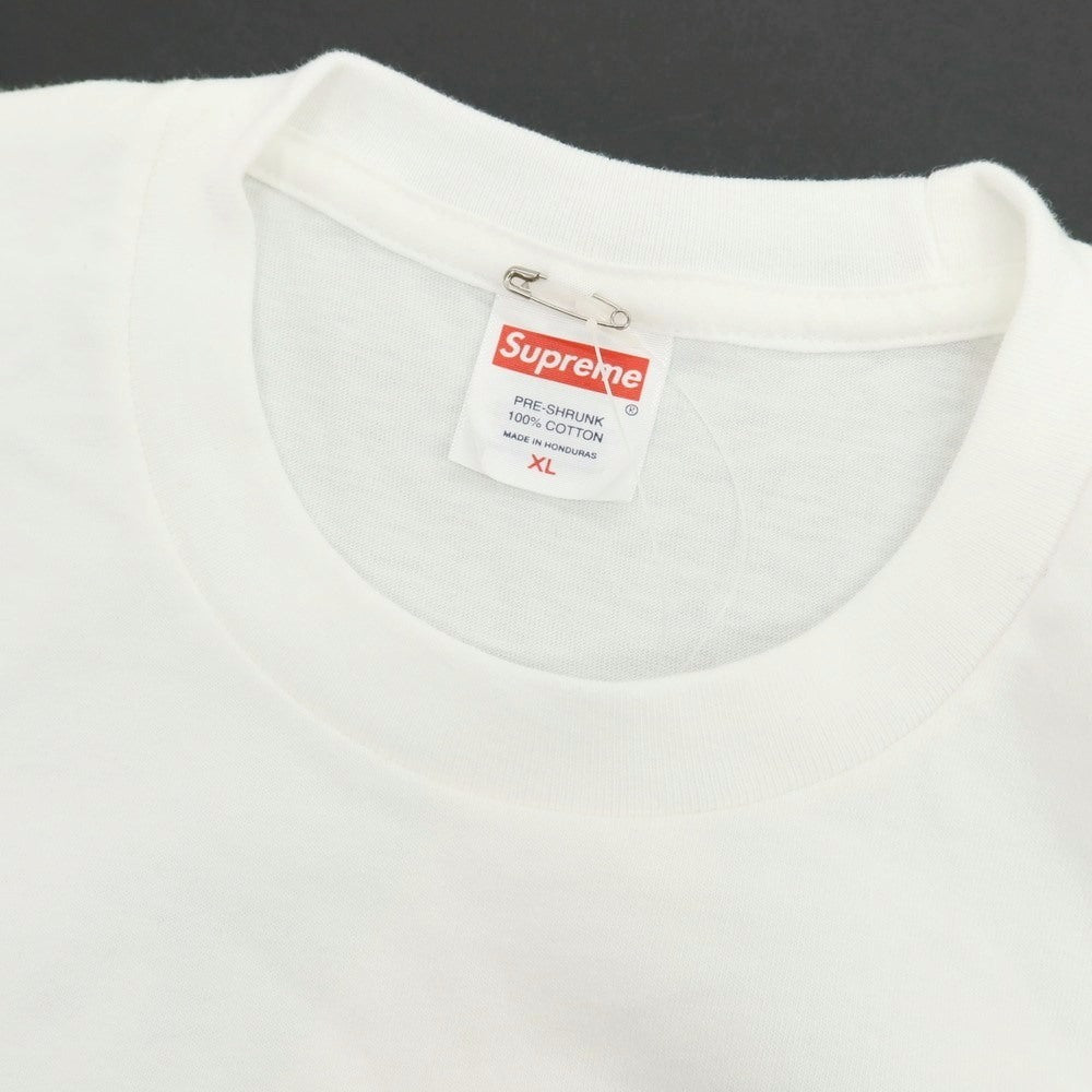 【中古】シュプリーム Supreme 2025年春夏 Aphex Twin Ambient Works Tee コットン 半袖Ｔシャツ ホワイト【 XL 】【 状態ランクA 】【 メンズ 】
