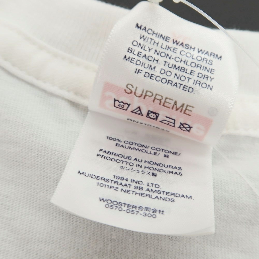 【中古】シュプリーム Supreme 2025年春夏 Aphex Twin Ambient Works Tee コットン 半袖Ｔシャツ ホワイト【 XL 】【 状態ランクA 】【 メンズ 】