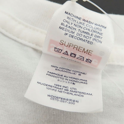 【中古】シュプリーム Supreme 2025年春夏 Aphex Twin Ambient Works Tee コットン 半袖Ｔシャツ ホワイト【 XL 】【 状態ランクA 】【 メンズ 】