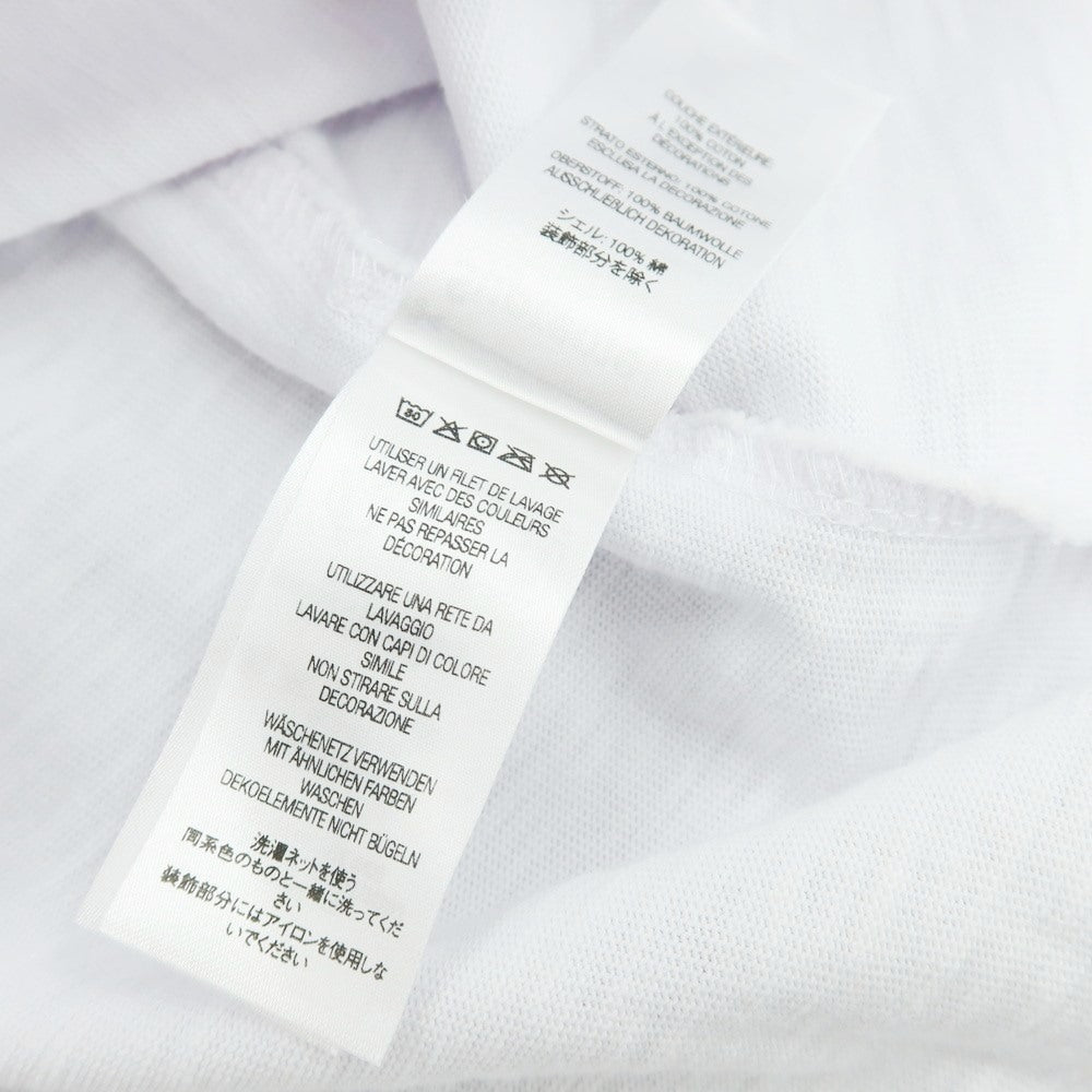 【中古】シュプリーム Supreme 2024年秋冬 Twill Applique S/S Top コットン 半袖Ｔシャツ ホワイト【 L 】【 状態ランクC 】【 メンズ 】