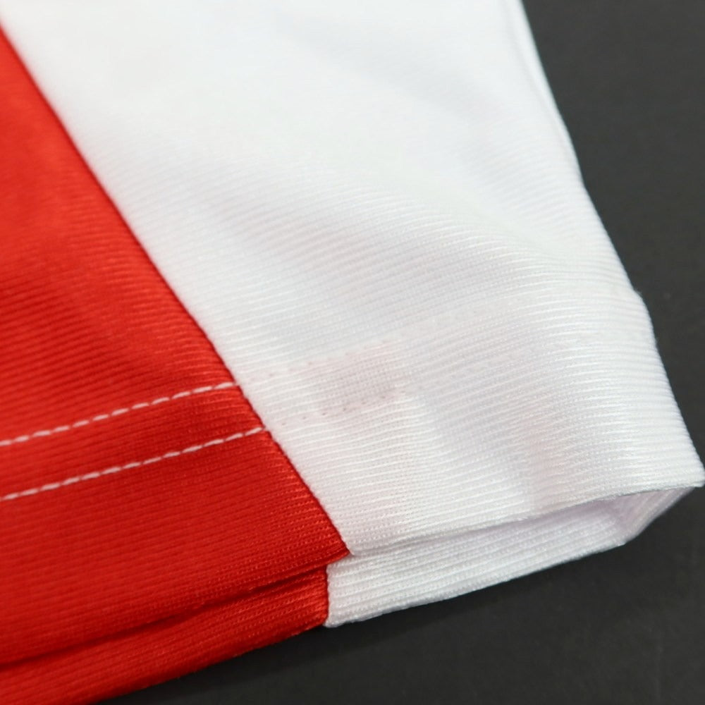 【中古】シュプリーム Supreme 2024年秋冬 Star Football Jersey ポリエステル 半袖Ｔシャツ ホワイトxレッド【サイズS】【 状態ランクB 】【 メンズ 】[DPD]