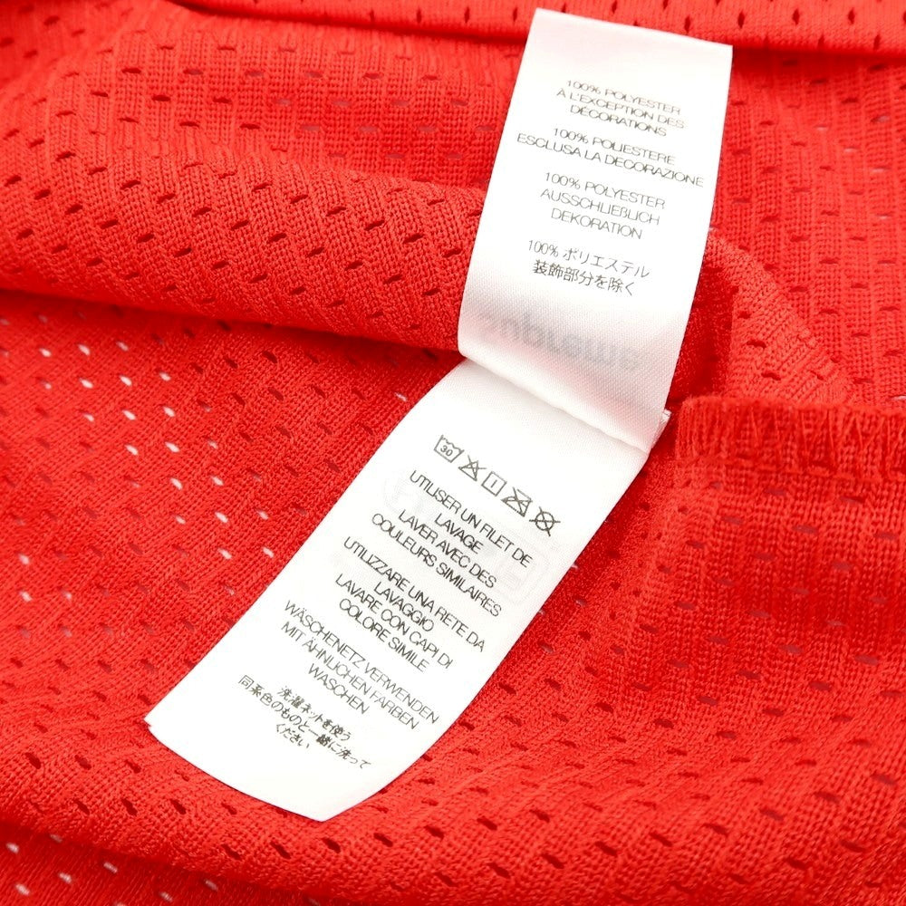 【中古】シュプリーム Supreme 2025年春夏 S Logo Baseball Henley ポリエステル 半袖Ｔシャツ レッド【 M 】【 状態ランクA 】【 メンズ 】