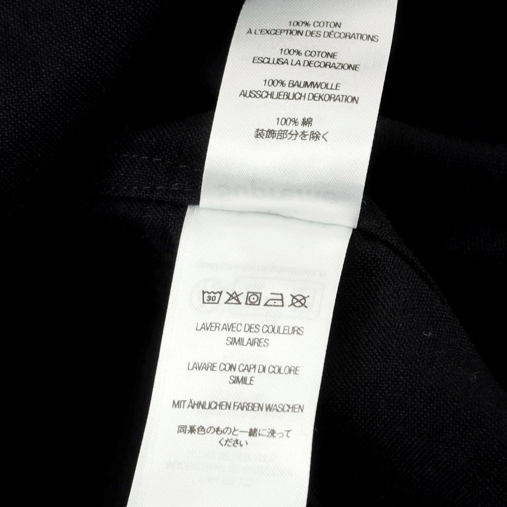 【中古】シュプリーム Supreme 2025年春夏 Loose Fit Oxford S/S Shirt ボタンダウン 半袖シャツ ブラック【 S 】【 状態ランクB 】【 メンズ 】