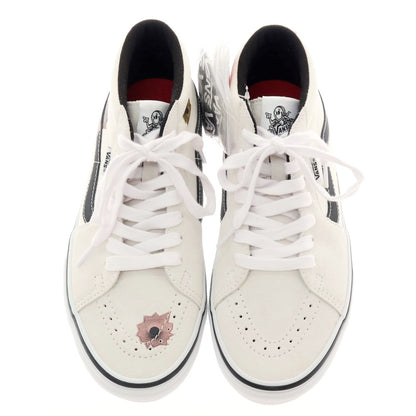 【中古】【未使用】シュプリーム Supreme × Nate Lowman VANS 2025年春夏 Skate Grosso Mid スニーカー ホワイト系【 26 】【 状態ランクS 】【 メンズ 】