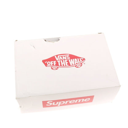 【中古】【未使用】シュプリーム Supreme × Nate Lowman VANS 2025年春夏 Skate Grosso Mid スニーカー ホワイト系【 26 】【 状態ランクS 】【 メンズ 】