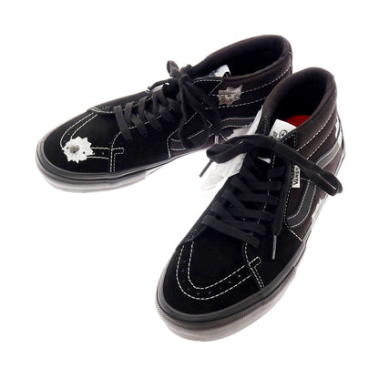 【中古】【未使用】シュプリーム Supreme × Nate Lowman VANS 2025年春夏 Skate Grosso Mid スニーカー ブラック【 27 】【 状態ランクS 】【 メンズ 】