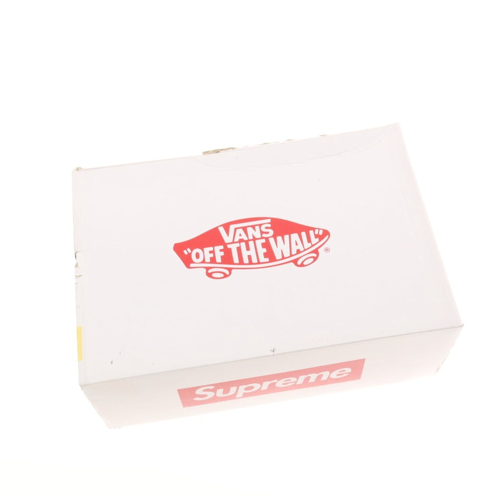 【中古】【未使用】シュプリーム Supreme × Nate Lowman VANS 2025年春夏 Skate Grosso Mid スニーカー ブラック【 27 】【 状態ランクS 】【 メンズ 】