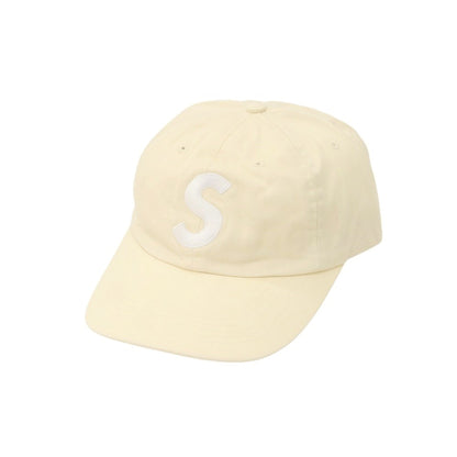 【中古】シュプリーム Supreme 2025年春夏 Pigment Coated S Logo 6-Panel ベースボールキャップ ストーン【 ONE(58cm) 】【 状態ランクA 】【 メンズ 】