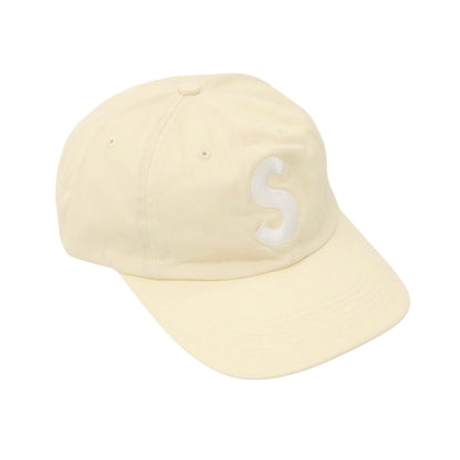 【中古】シュプリーム Supreme 2025年春夏 Pigment Coated S Logo 6-Panel ベースボールキャップ ストーン【 ONE(58cm) 】【 状態ランクA 】【 メンズ 】