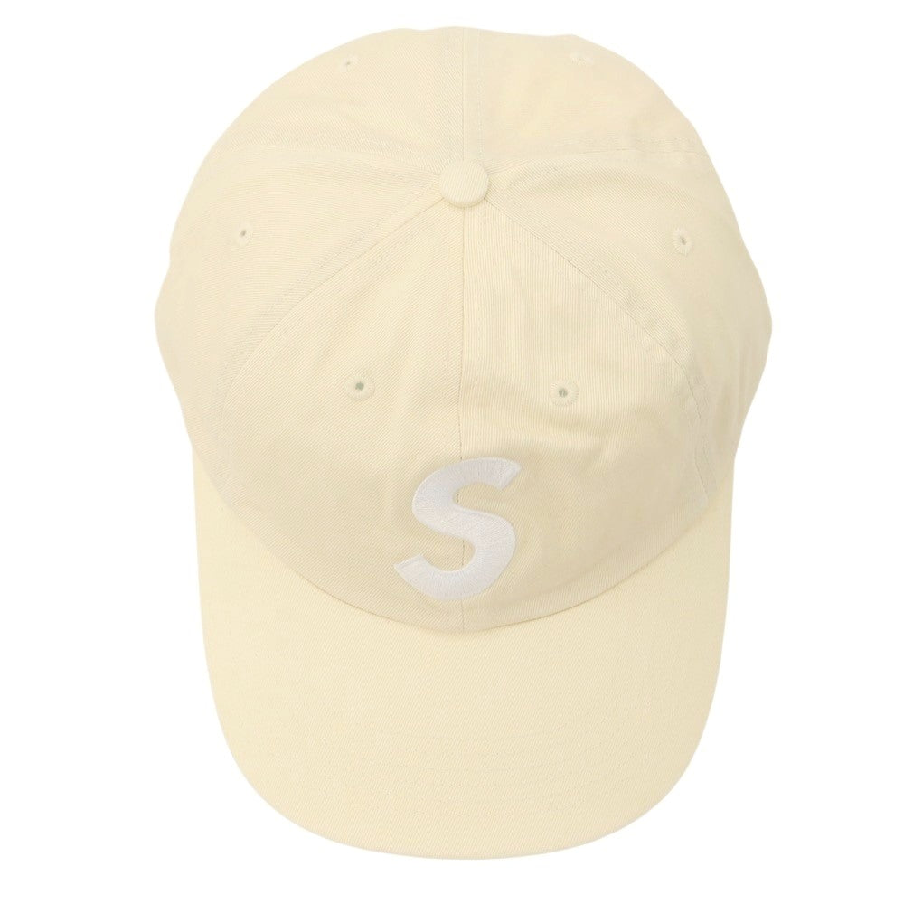 【中古】シュプリーム Supreme 2025年春夏 Pigment Coated S Logo 6-Panel ベースボールキャップ ストーン【 ONE(58cm) 】【 状態ランクA 】【 メンズ 】