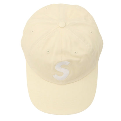 【中古】シュプリーム Supreme 2025年春夏 Pigment Coated S Logo 6-Panel ベースボールキャップ ストーン【 ONE(58cm) 】【 状態ランクA 】【 メンズ 】