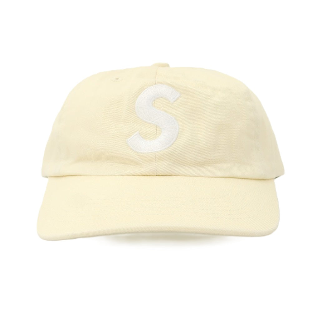 【中古】シュプリーム Supreme 2025年春夏 Pigment Coated S Logo 6-Panel ベースボールキャップ ストーン【 ONE(58cm) 】【 状態ランクA 】【 メンズ 】