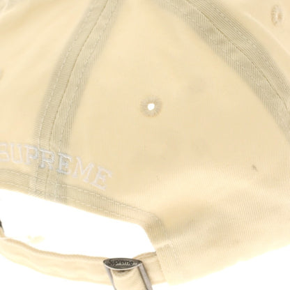 【中古】シュプリーム Supreme 2025年春夏 Pigment Coated S Logo 6-Panel ベースボールキャップ ストーン【 ONE(58cm) 】【 状態ランクA 】【 メンズ 】