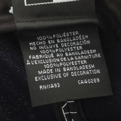 【中古】シュプリーム Supreme 2025年春夏 Piping Script Logo New Era ポリエステル キャップ ネイビーxライトブルー【 7 3/4 】【 状態ランクA 】【 メンズ 】