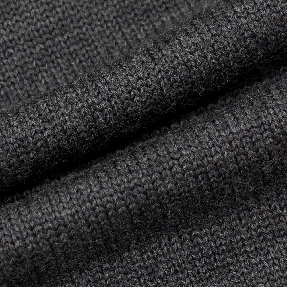 【中古】ザノーネ ZANONE ミドルゲージ ウール タートルネック プルオーバーニット グレー【 44 】【 状態ランクC 】【 メンズ 】