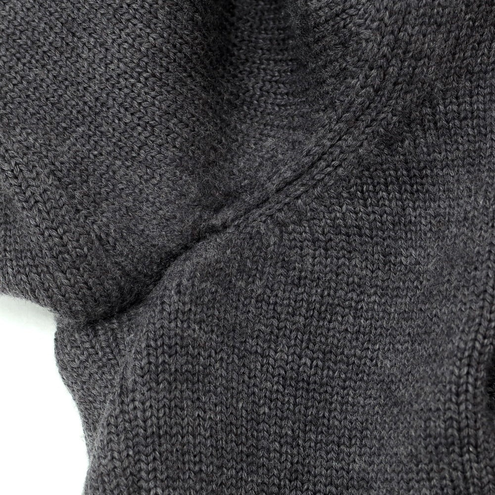 【中古】ザノーネ ZANONE ミドルゲージ ウール タートルネック プルオーバーニット グレー【 44 】【 状態ランクC 】【 メンズ 】