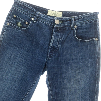 【中古】ルイジ ボレッリ Luigi Borrelli コットン デニムパンツ ジーンズ ネイビー【 29 】【 状態ランクB 】【 メンズ 】