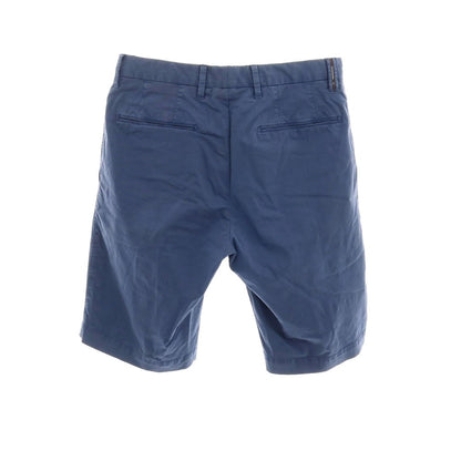 【中古】ピーティーゼロウーノ PT01 BEAMS F別注 BERMUDA SLEEK ストレッチ コットン ショートパンツ ライトネイビー【サイズ44】【 状態ランクC 】【 メンズ 】