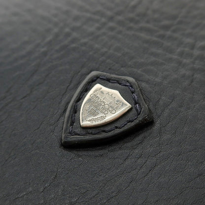 【中古】シャンボール セリエ CHAMBORD SELLIER レザー クラッチバッグ ネイビー【 状態ランクC 】【 メンズ 】