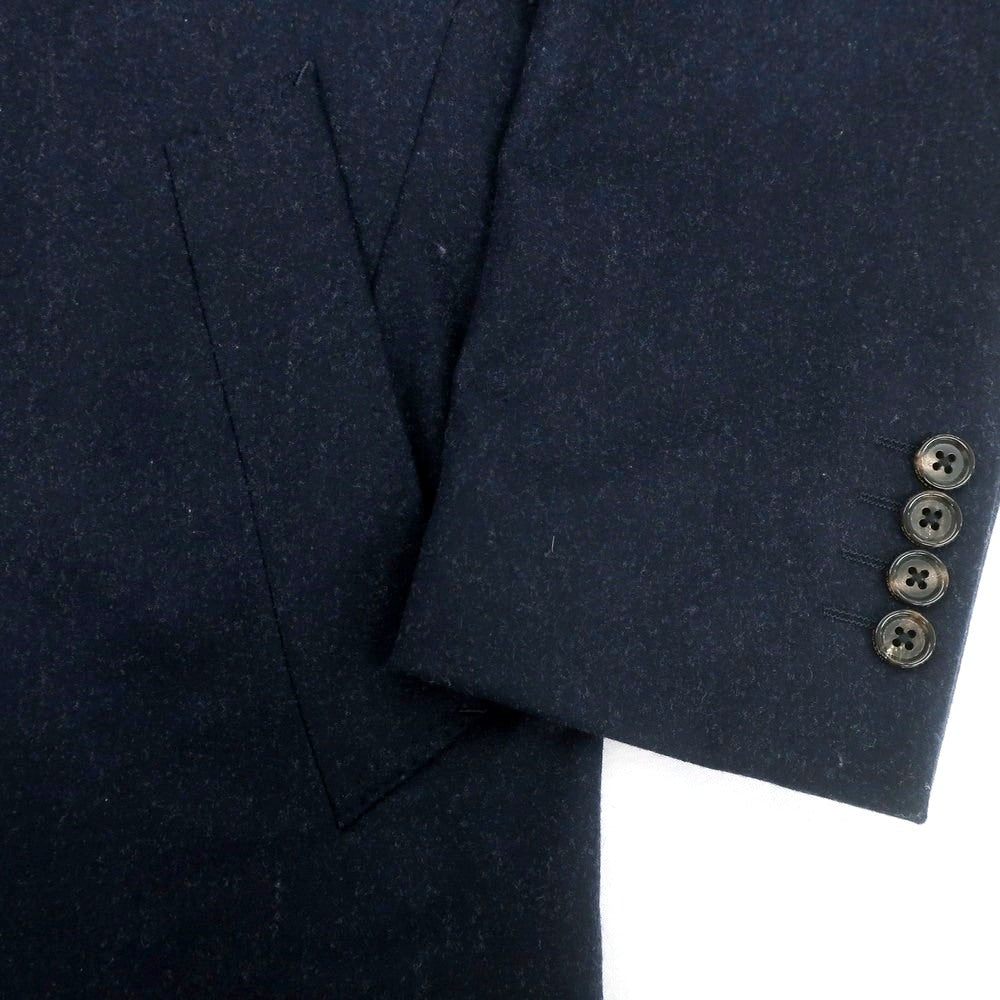 【中古】ダーバン D’URBAN ウール チェスターフィールドコート ダークネイビー【 Ｍ 】【 状態ランクA 】【 メンズ 】